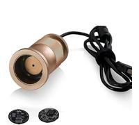 YXZQLOZ Miroir d'analyse de densité de tissu à 4 LED, grossissement 50-200x, mise au point manuelle pour l'inspection de précision du tissu et la détection de la densité