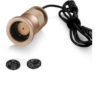 YXZQLOZ Miroir numérique de densité de tissu 50-200X avec 4 lumières LED, mise au point manuelle pour une analyse précise du textile, pour la détection de la densité du tissu et l'inspection de la