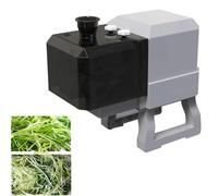 YXZQLOZ Râpe à oignons Commerciale électrique, Lames de 2,3/1,8/1,5 mm, Ouverture d'alimentation de 5 cm, Faible Bruit, en Acier Inoxydable pour pousses d'ail et piments. (1.8mm)