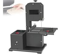 YXZQLOZ Scie à Ruban Professionnelle de Banc pour Petits ateliers, Moteur de 800W 230V, Hauteur de Coupe de 70 mm, Coupes Courbes et Droites,