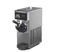 YXZYFPP Machine à Glace à l;Italienne Professionnelle - Écran LCD, Nettoyage Automatique, pré-Refroidissement, Machine à Desserts de comptoir pour Restaurants et commerces (Metallic 6)