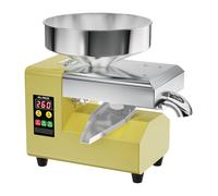 YXZYFPP Presse à Huile Automatique pour Usage Domestique - Extracteur d;Huile Compact à Chaud et à Froid, Appareil Efficace pour Une Cuisine Saine