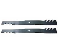 YXZZZZ Lot de 2 lames Gator pour Craftsman Remplace Husqvarna Ayp 405308 403107 532405380 116,8 cm