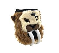 Yy Vertical Sand-tooth Tiger Chalk Bag Beige
