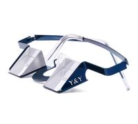 Y&Y Vertical - Lunettes d'assurage Classic - Monture aluminium, prismes haute qualité - Bleu saphir