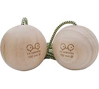 YY Vertical Climbing Balls 80mm en Bois recyclé pour l'entrainement d'escalade (Vendu par Paire)