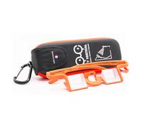 YY Vertical - Lunettes d'assurage pour l'escalade - Plasfun Evo Orange - Prismes de Haute qualité