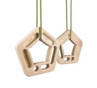 YY Vertical - Penta - agrès d’Escalade en Bois - hangboard Compact pour entraînement, Suspension et Musculation - Accessoire/matériel d’Escalade - Vendu par Paire