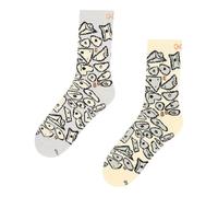 YY Vertical - Rock Socks (FR/ES, Alpha/lettres, M, Taille normale, Taille normale, Spraywall - Gris)