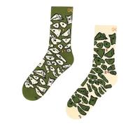YY Vertical - Rock Socks (FR/ES, Alpha/lettres, M, Taille normale, Taille normale, Spraywall - Vert)