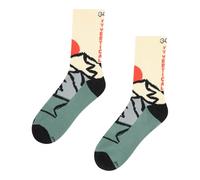 YY Vertical - Rock Socks (FR/ES, Alpha/lettres, S, Taille normale, Taille normale, Mountain Origins - Beige)