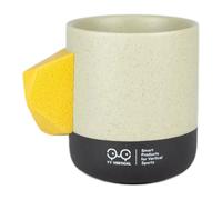 Y&Y Vertical – Tasse à café Climbing Mug Evo avec prise d'escalade Jaune