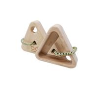 YY Vertical - Triangle - agrès d’Escalade en Bois - hangboard Compact pour entraînement, Suspension et Musculation - Accessoire/matériel d’Escalade - Vendu par Paire