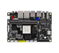 YY3588 Carte de développement AI RK3588 Puce 8-Core ARM 6TOPs NPU, 32 Go LPDDR4 RAM 256 Go eMMC5.1, pour contrôle industriel Edge AI Smart Terminal AI Tasks (SBC, 16 + 128 Go)