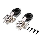 YYALYYON Charnière pliée d'angle de Porte de Meuble, Type d'installation Facile, 2 pièces/Ensemble