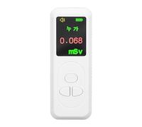 YYALYYON Détecteur de rayonnement nucléaire, Compteur de Rayons X bêta Gamma Portable, pour Usage Domestique, Compteur Geiger, Moniteur de rayonnement Portable, Batterie 400 mAh,