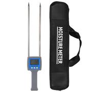 YYALYYON Détecteur d'humidité portable pour la fabrication du papier, la fusion, les meubles, l'encens, haute précision, matériau ABS, grand écran LCD avec rétroéclairage, réglage