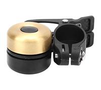 YYALYYON Double Cloche de vélo Vintage, Son Fort, klaxon de vélo de Montagne, Accessoire de Cyclisme (Or brossé)