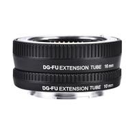 YYALYYON Ensemble de Tubes d'extension Macro 10 mm 16 mm pour, Contacts électroniques automatiques, Construction métallique de Haute précision, Accessoire de Photographie en Gros (DG-F U)
