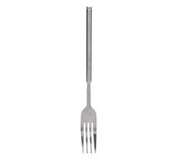 YYALYYON Fourchette extensible en acier inoxydable, fourchette télescopique Portable à Long manche pour barbecue dîner Dessert