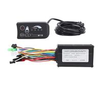 YYALYYON Kit de conversion de vélo électrique, contrôleur de moteur de vélo électrique DIY, panneau S810 pour vélo 250 W-350 W, contrôleur triple mode 17 A pour vélo électrique,