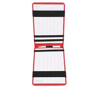 YYALYYON Porte-carte de score de golf, pour tournoi et golfeurs marcheurs, cuir PU, crayon en bois, deux cartes de score, durable, léger, portable, design élégant