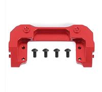 YYALYYON pour Axial SCX10 III AX103007 1/10 RC Car Upgrade Parts, CNC Alliage d'aluminium, Centre de gravité inférieur, Protection du corps, 3 couleurs (Rouge)