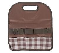 YYALYYON Sac à Outils de Jardin, Tissu Oxford Durable, Plusieurs Poches, Grande capacité, pour Le Rangement des Outils de Jardinage, Facile à Nettoyer, Organisateur pour Engrais (Grille à café)