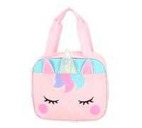 YYALYYON Sac de Repas pour Enfants, poignée épaisse, Tissu Oxford, résistant à la Couleur, Portable, Sac à déjeuner pour Enfants garçons et Filles (Licorne)