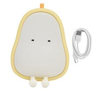 YYALYYON Veilleuse LED en forme de poire de dessin animé veilleuse en silicone veilleuse décoration de chambre à coucher pour garçon fille enfants chambre salon
