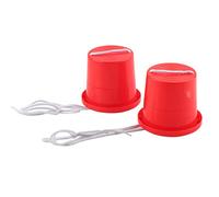 YYALYYON Vélo d'équilibre pour enfants, pour YYALYYON, conception de base pour la stabilité, matériau PVC de qualité supérieure, deux options de couleurs, entraînement à (rouge)