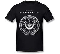 YYAO Men's The Fields of Nephilim T-Shirt- Black Black M