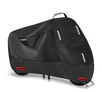 YYASWED Housse Moto, pour Triumph Street Twin und Street Cup,Couverture Bâche Imperméable,Anti-Poussière, UV,élastique et Respirante,L (220 * 95 * 110 cm)