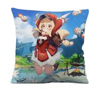 YYATT Figurine Anime Jouet pour Genshin Impact 60 * 60cm, Pendentif Sac à Dos de Dessin Animé, Anime Plüsch Kissen pour Décorer chez Les Fans Joueurs,6