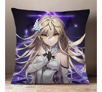 YYATT Figurine Anime Jouet pour Genshin Impact Lumine 35x35cm, Pendentif Sac à Dos de Dessin Animé, Anime Plüsch Kissen pour Décorer chez Les Fans Joueurs,2