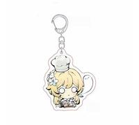 YYATT Figurine Anime Jouet pour Genshin Impact Lumine/Aether, Pendentif Sac à Dos de Dessin Animé, Anime Plüsch Kissen pour Décorer chez Les Fans Joueurs,C