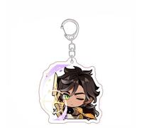 YYATT Figurine Anime Jouet pour Genshin Impact Sethos, Pendentif Sac à Dos de Dessin Animé, Anime Plüsch Kissen pour Décorer chez Les Fans Joueurs,C