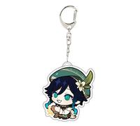 YYATT Figurine Anime Jouet pour Genshin Impact Venti, Pendentif Sac à Dos de Dessin Animé, Anime Plüsch Kissen pour Décorer chez Les Fans Joueurs,H