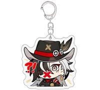 YYATT Figurine Anime Jouet pour Honkai Star Rail Boothill, Pendentif Sac à Dos de Dessin Animé, Anime Plüsch Kissen pour Décorer chez Les Fans Joueurs,C
