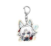 YYATT Figurine Anime Jouet pour Honkai Star Rail Feixiao, Pendentif Sac à Dos de Dessin Animé, Anime Plüsch Kissen pour Décorer chez Les Fans Joueurs,A