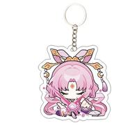 YYATT Figurine Anime Jouet pour Honkai Star Rail Fu Xuan, Pendentif Sac à Dos de Dessin Animé, Anime Plüsch Kissen pour Décorer chez Les Fans Joueurs,A