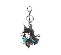 YYATT Figurine Anime Jouet pour Zenless Zone Zero Hoshimi Miyabi 7cm, Pendentif Sac à Dos de Dessin Animé, Anime Plüsch Kissen pour Décorer chez Les Fans Joueurs,B