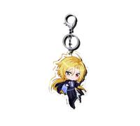 YYATT Figurine Anime Jouet pour Zenless Zone Zero Hugo Vlad 7cm, Pendentif Sac à Dos de Dessin Animé, Anime Plüsch Kissen pour Décorer chez Les Fans Joueurs,A