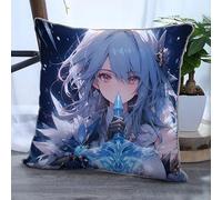 YYATT Game Coussin Rembourré pour EULA 45 * 45cm, Housse de Coussin Double Face Décoration D'intérieur pour Les Fans Joueurs Cadeaux,13