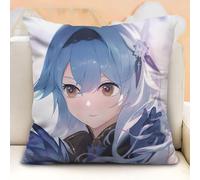 YYATT Game Coussin Rembourré pour EULA 50 * 50cm, Housse de Coussin Double Face Décoration D'intérieur pour Les Fans Joueurs Cadeaux,4