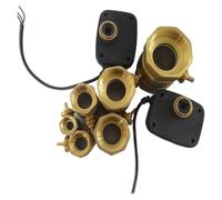 YYAZXSIQ Actionneur électrique 220 V 110 V 24 V CC 24 V 12 V Vanne à bille motorisée en laiton 2 voies 3 fils 2 vanne de commande peut remplacer l'électrovanne (actionneur, DC 24 V)