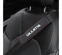 YYBCDSA 2 Pièces Housse Protection Ceinture Sécurité Voiture pour Alfa Romeo Giulietta, Amovible Coussinets Bandoulière Confortable Doux