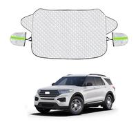 YYBCDSA Couverture Pare-Brise Voiture, pour Renault Escape Captur Megane Koleos Kadjar Magnétiques Bâche Pare Brise,Repliable Protege Brise Givre Neige Pare Accessoires