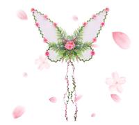yybng Ailes de Fée pour Femmes Adultes | Cosplay Réalistes,Décorations de Fête pour Cosplay Maquillage Spectacle Fête des Fiertés Jardin Noël