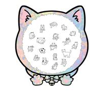 yybng Casse-tête en Bois Animaux | Puzzle Cadré Chat 135 Pièces,Puzzle avec Cadre Chat pour,pour Garçons Filles Jeunes Seniors Maternelle Décoration Intérieure Activité Ludique